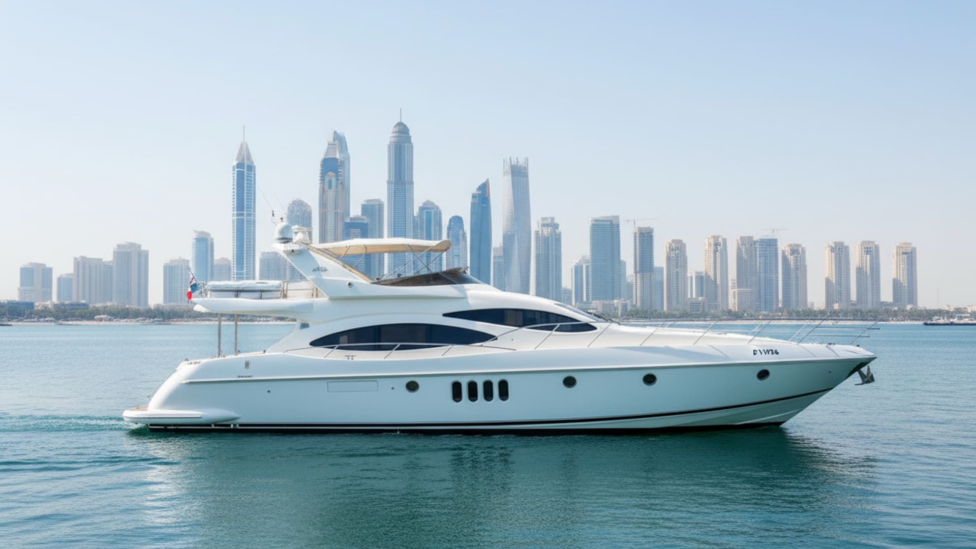 Sunset Destiny 68 ft yacht charter Dubai