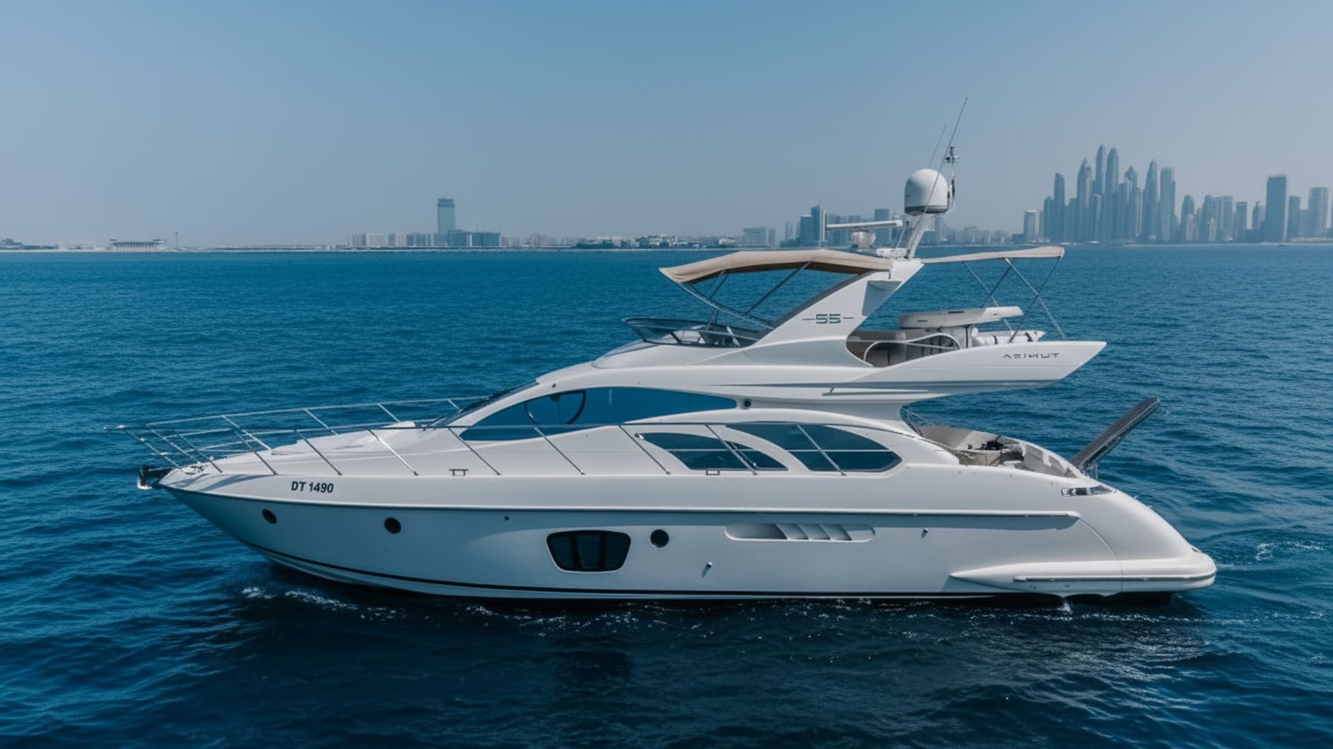 Paradise Spirit 55 ft yacht charter Dubai