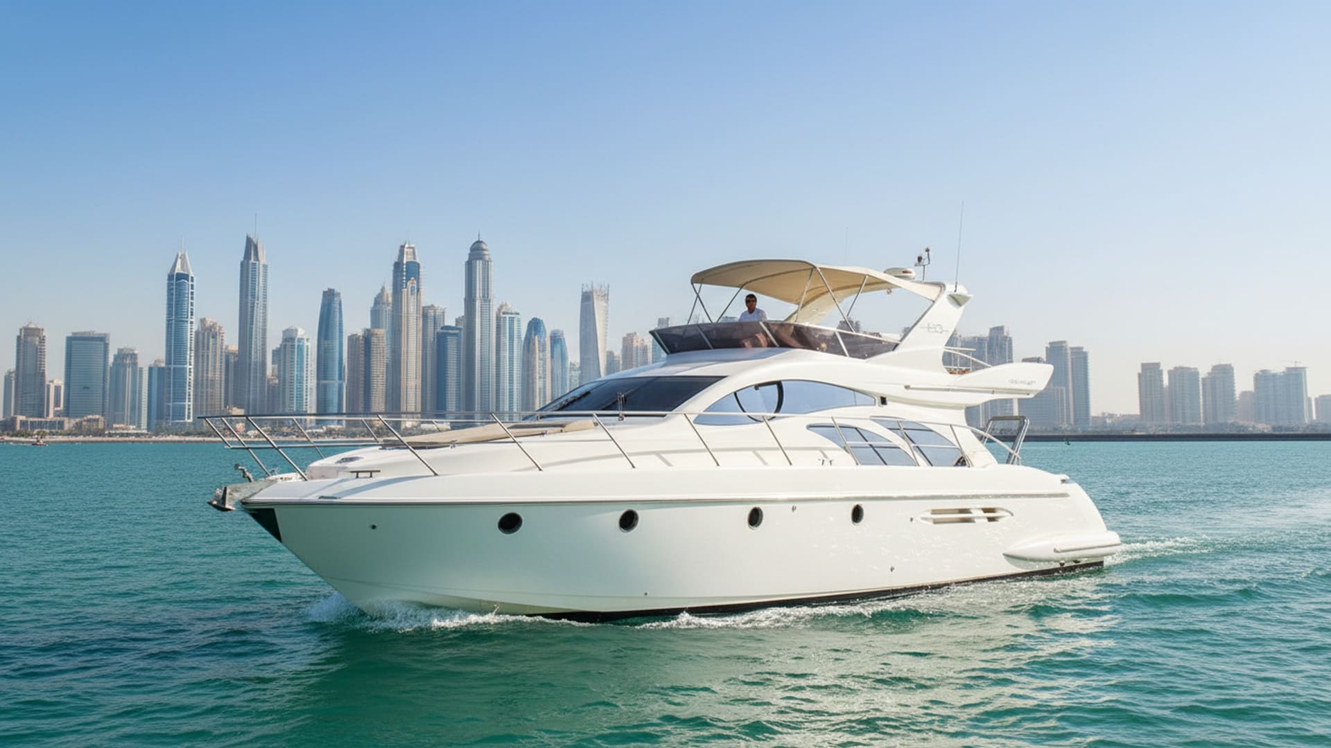 Ocean Empress 50 ft yacht charter Dubai
