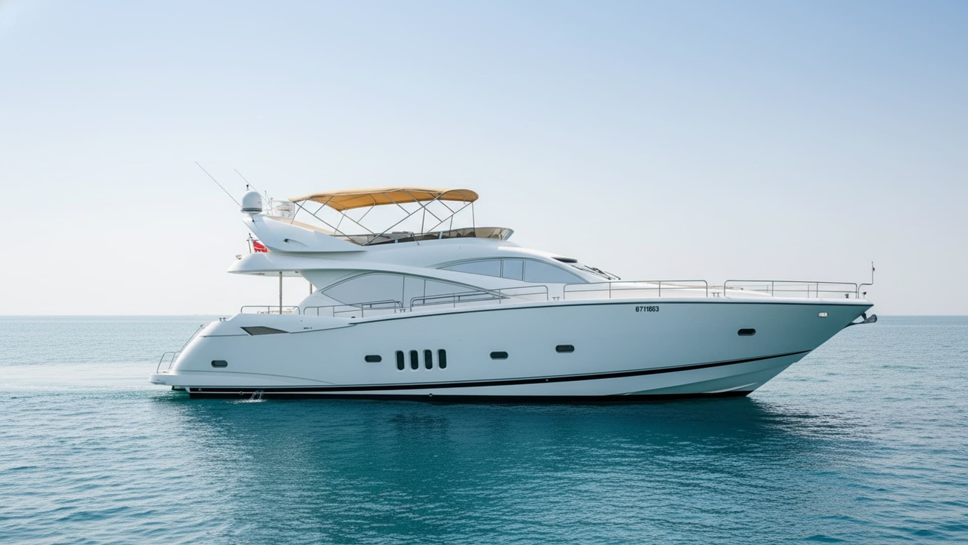 Moonlight Fortune 82 ft premium yacht exterior deck