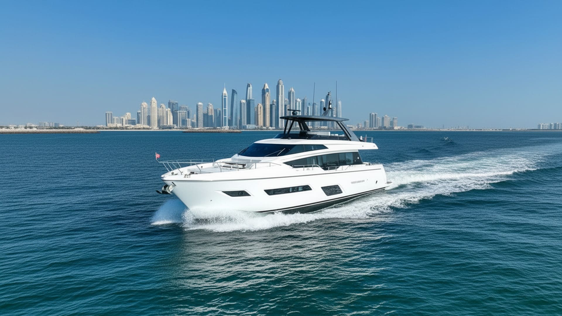 Spacious deck and seating on Royal Oasis 78 ft yacht