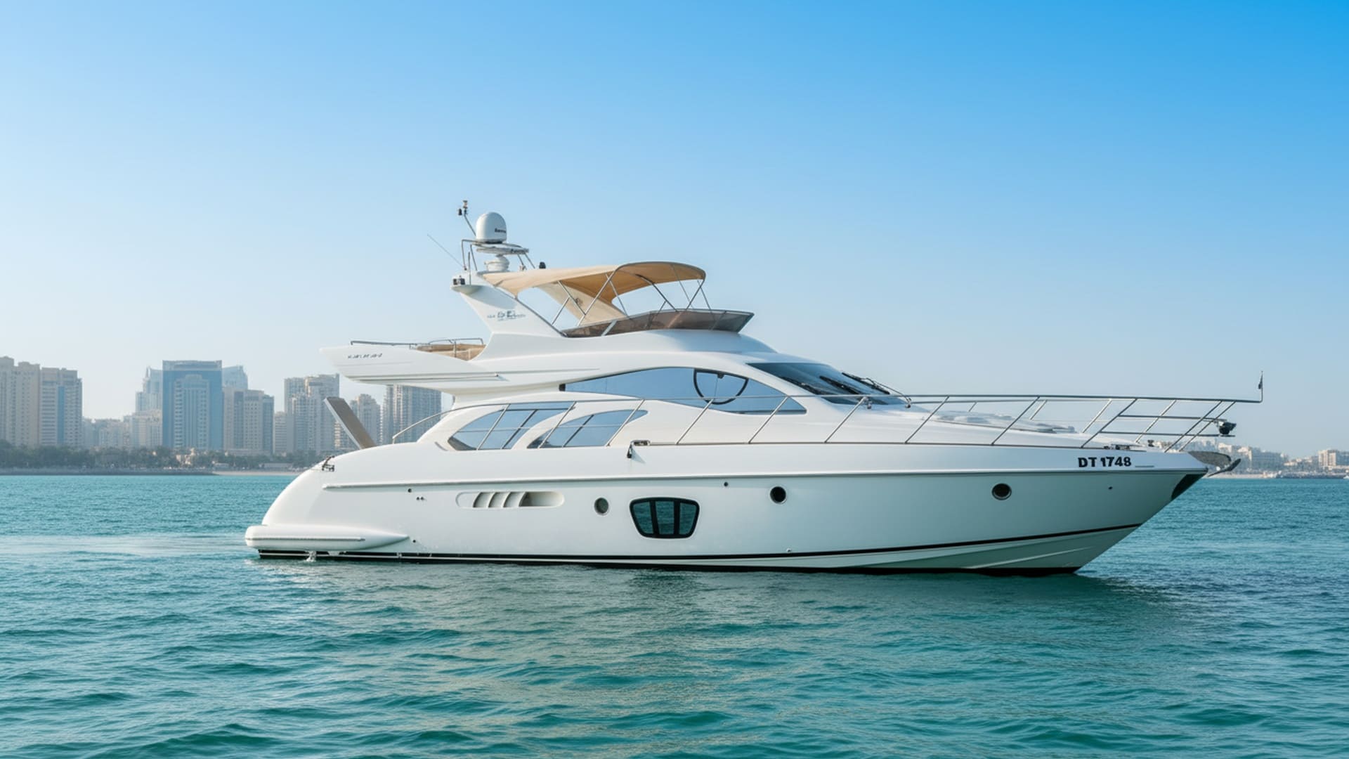 Mystic Legend 55 ft yacht charter Dubai