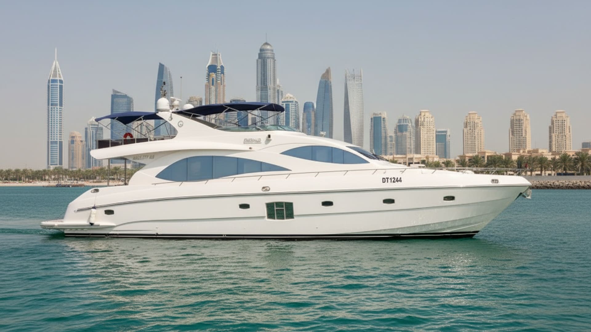Horizon Princess 88 ft yacht charter Dubai
