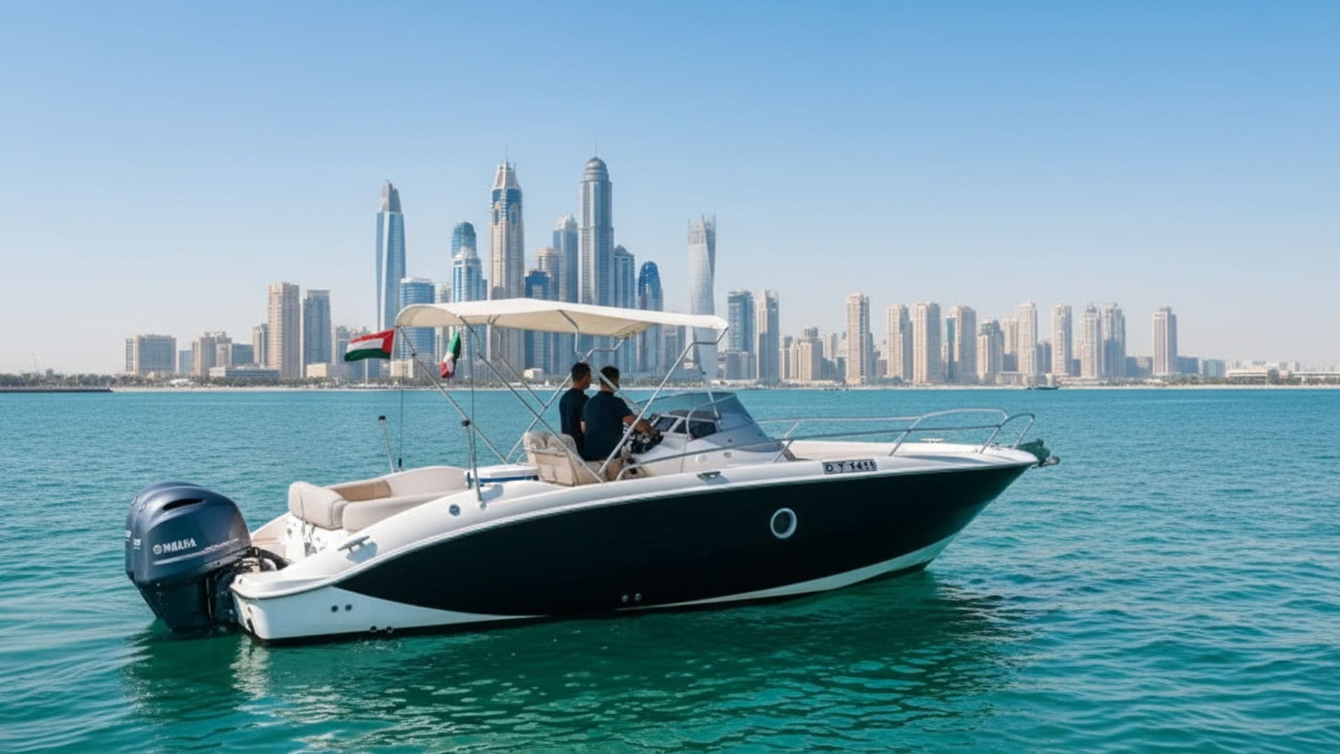 Wave Seeker 27 ft yacht charter Dubai