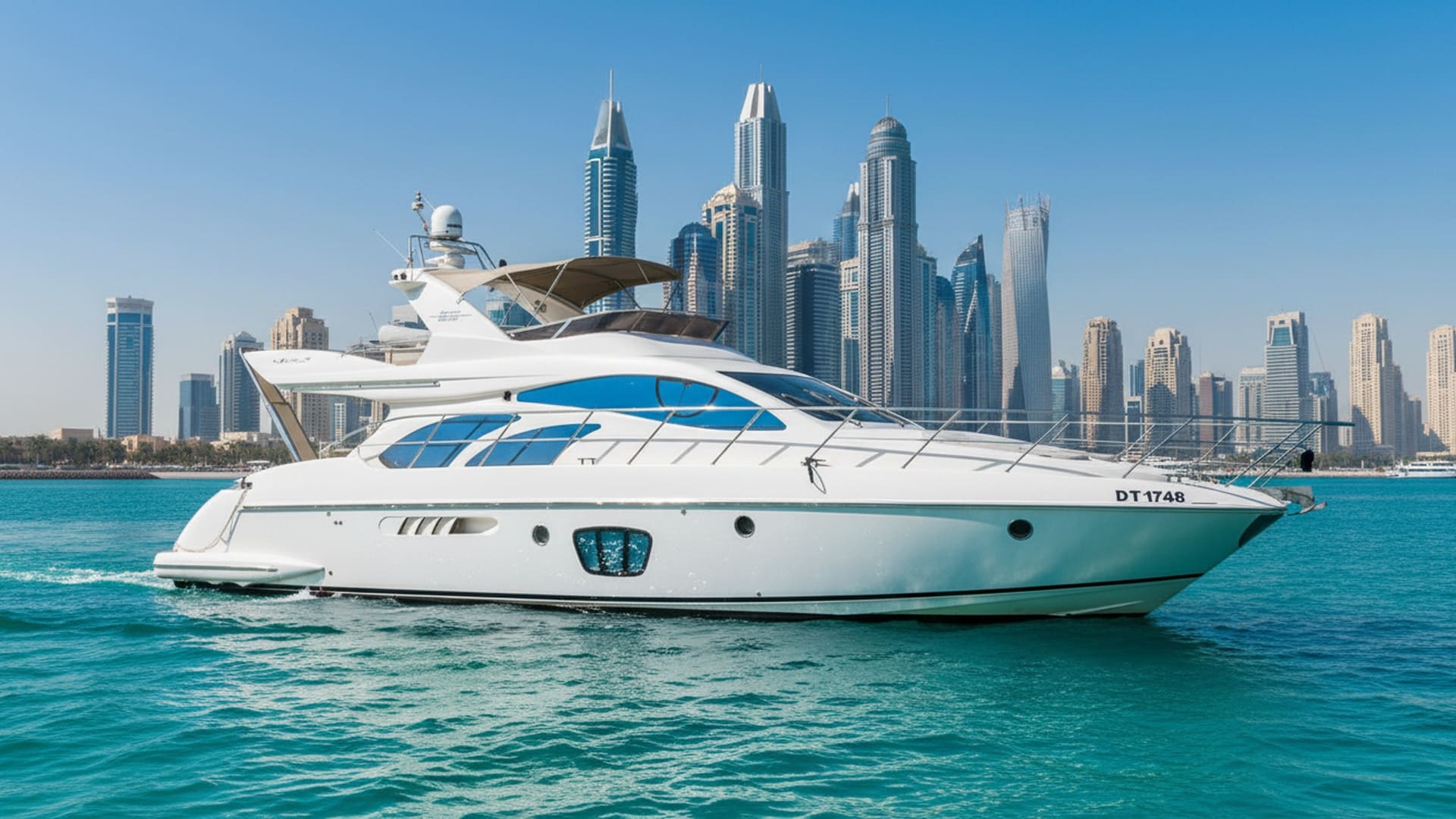Ocean Dream 55 ft yacht charter Dubai