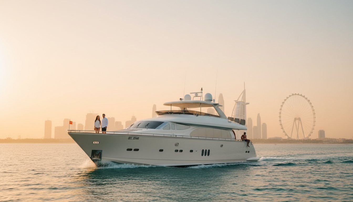 100 ft Yacht Rentals in Dubai