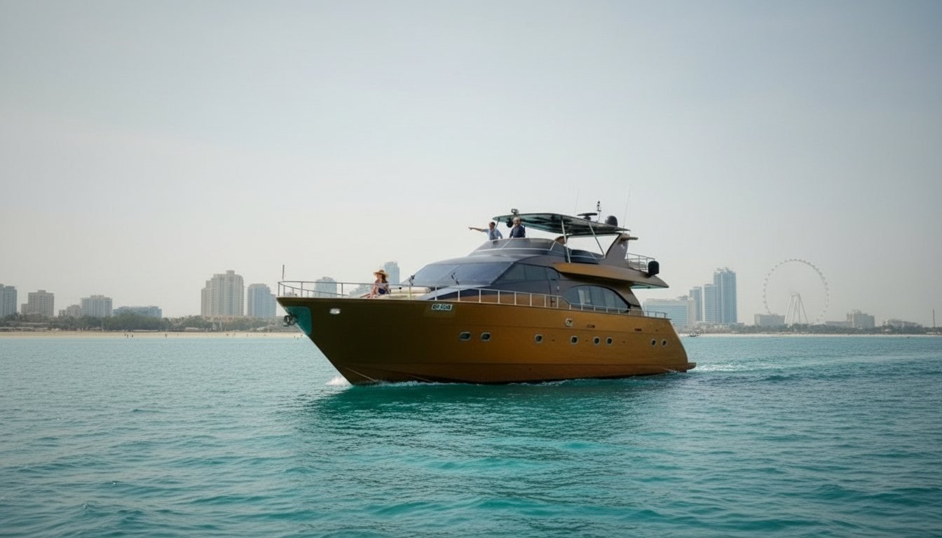 50 Foot Yacht Hire in Dubai