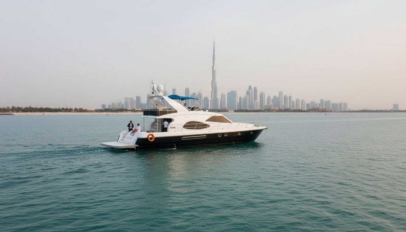 68 ft Yacht Rentals in Dubai