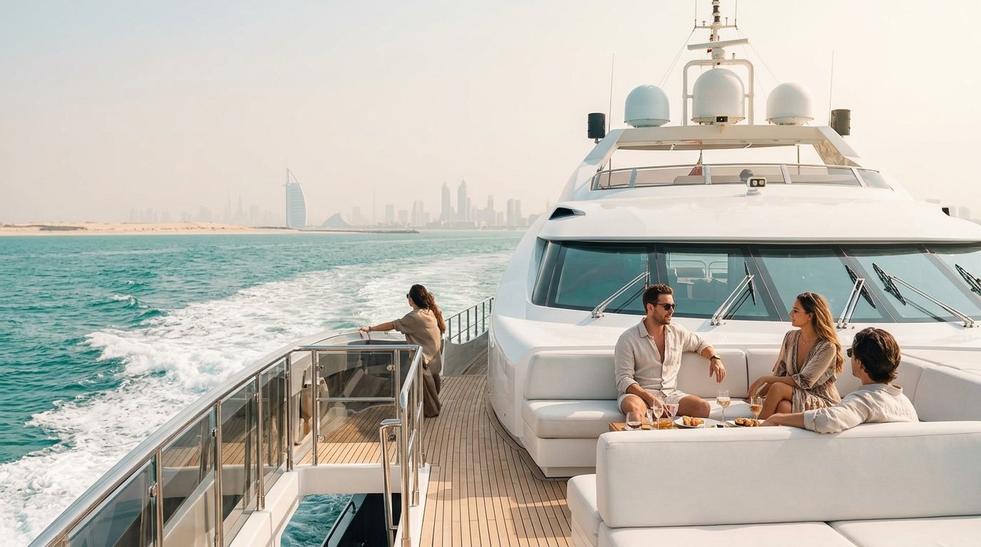 Sunseeker Motor Yacht Charters in Dubai